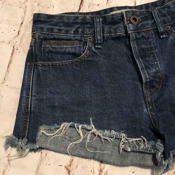 Free People High rise denim cutoffs - Picture 3 of 5